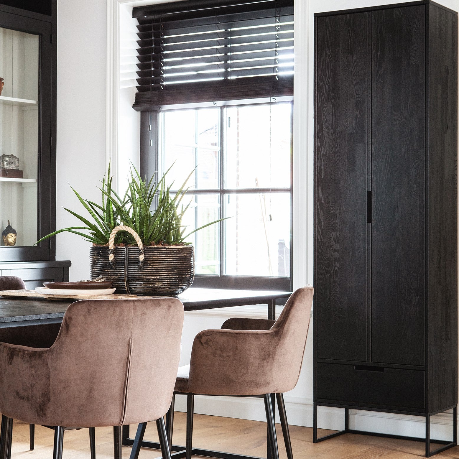 WOOOD Silas Opbergkast B 60 cm - Black Night