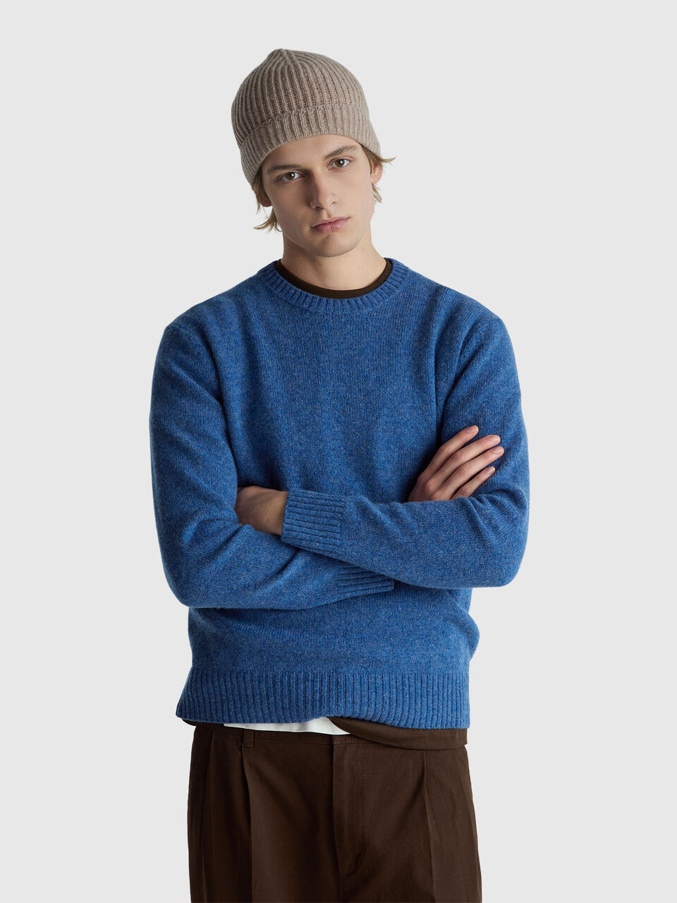 Sweater in Shetland wool