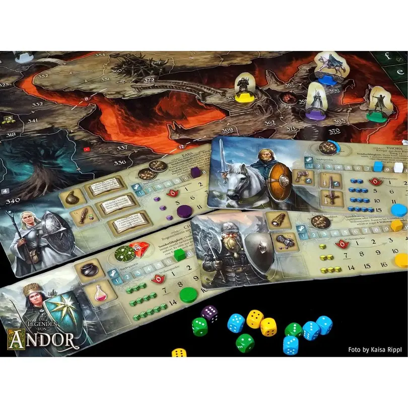 Brettspiel Die Legenden von Andor