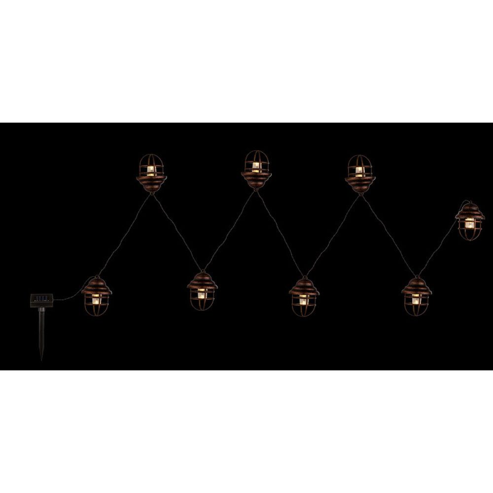 SOLCELLELAMPE GLOBO LYSSLYNGE LANTERNE 8 LAMPER