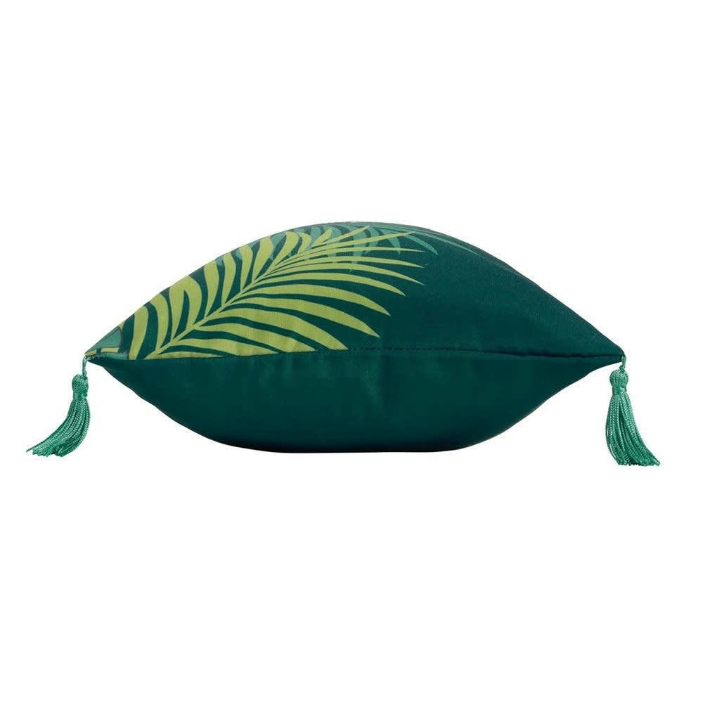 CAP NATURE - Coussin pompons 30x50cm