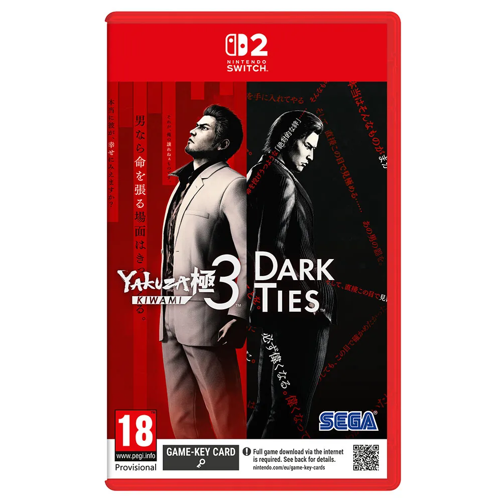 Nintendo Switch 2 Yakuza Kiwami 3 and Dark Ties