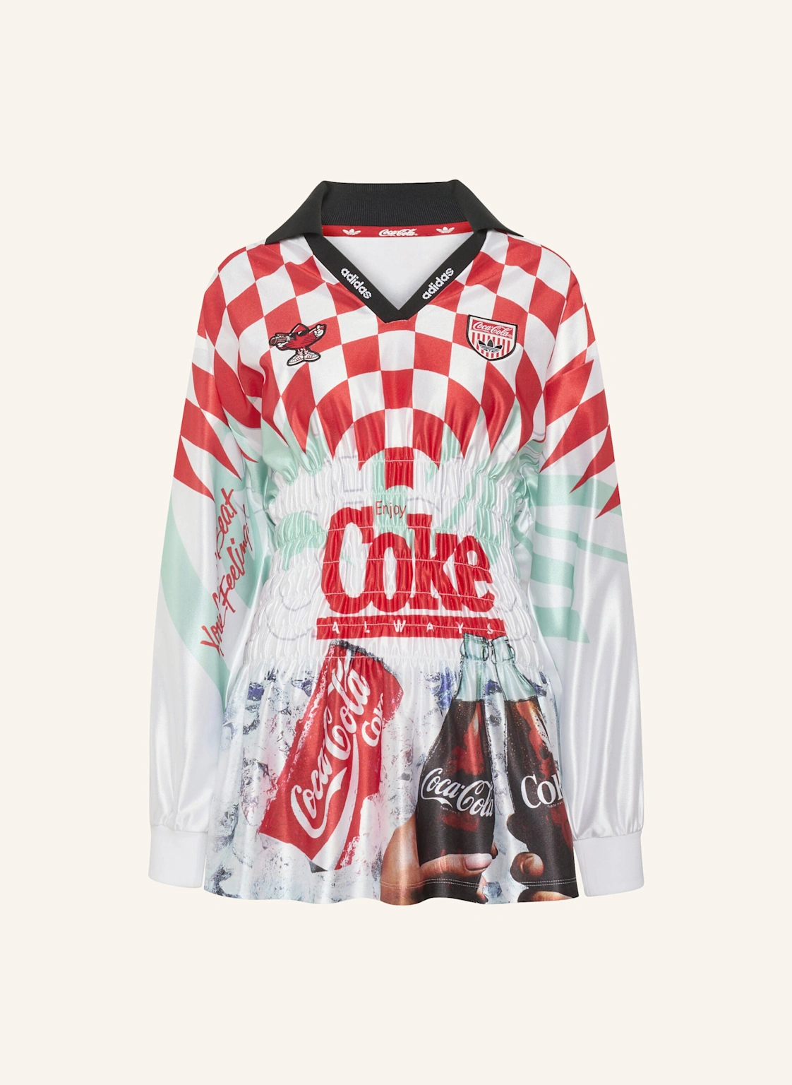 adidas Originals MASH UP GESMOKTES TRIKOT