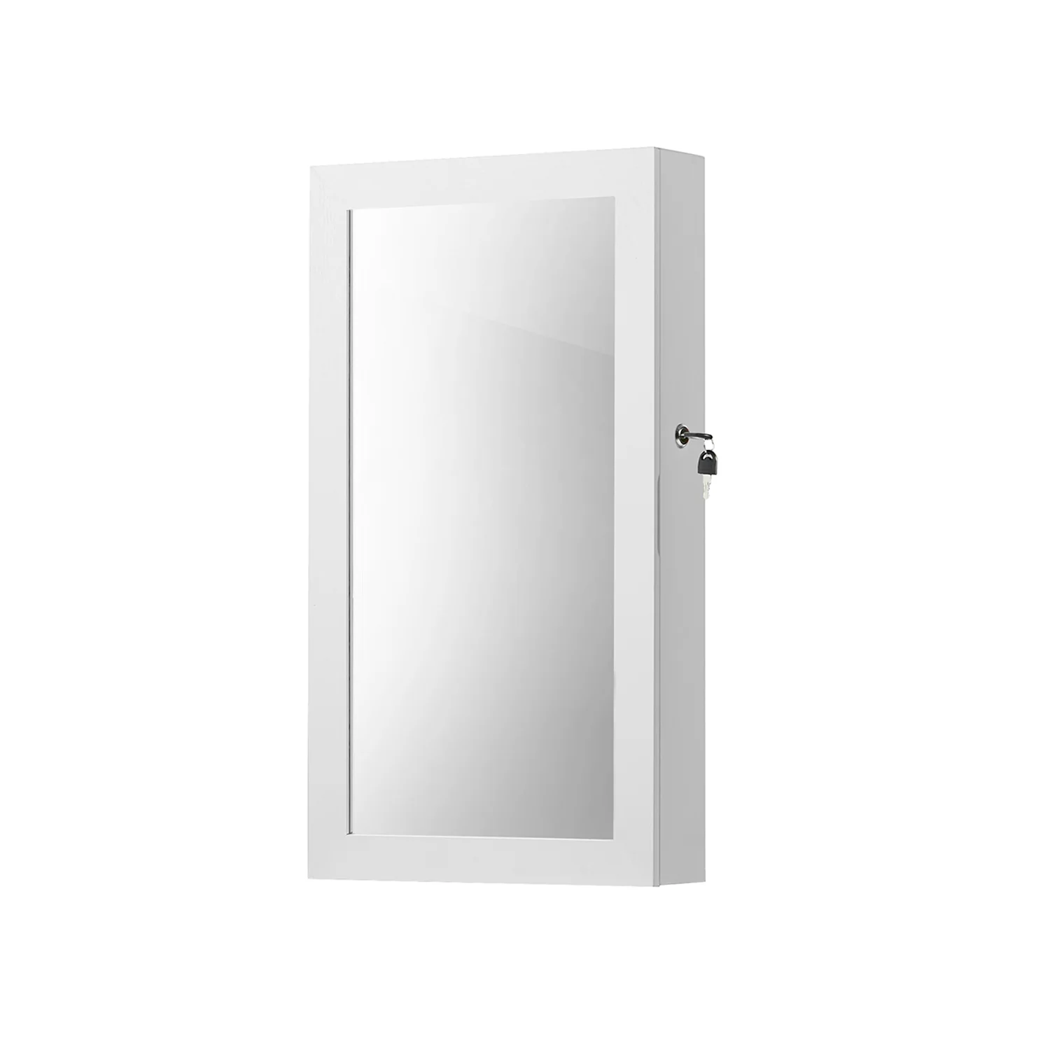Armoire à bijoux murale miroir