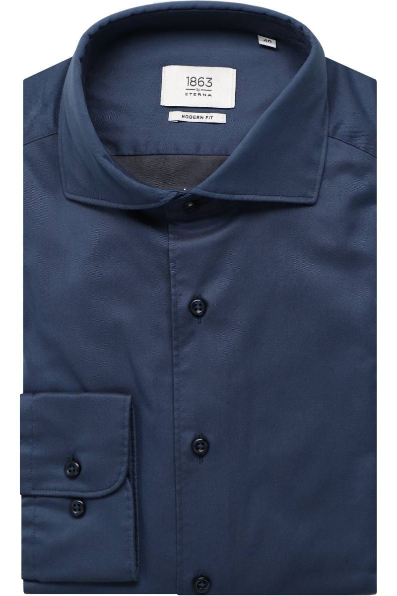 ETERNA 1863 Soft Tailoring Modern Fit Hemd mint, Einfarbig