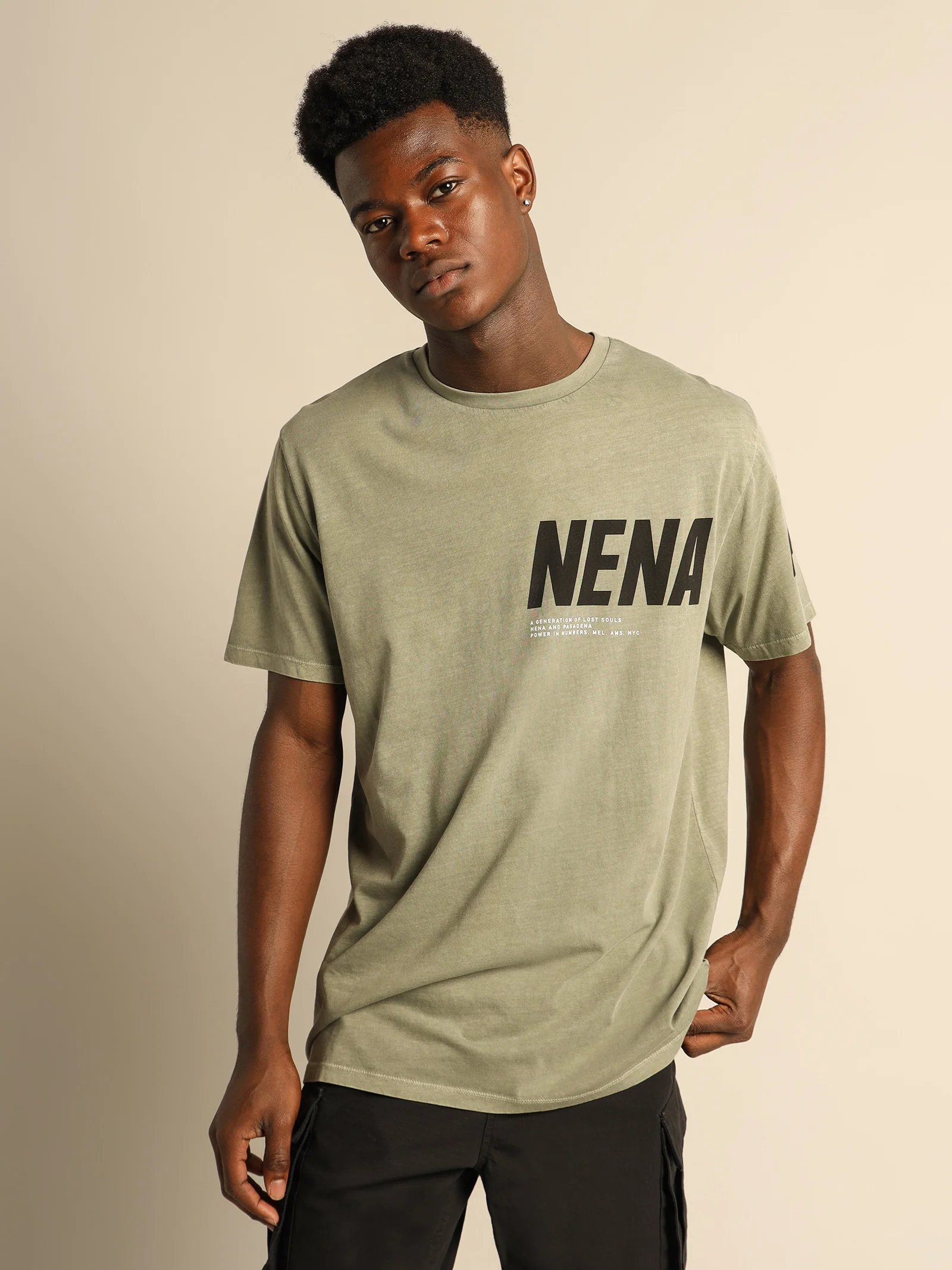 Stranded Cape Back T-Shirt