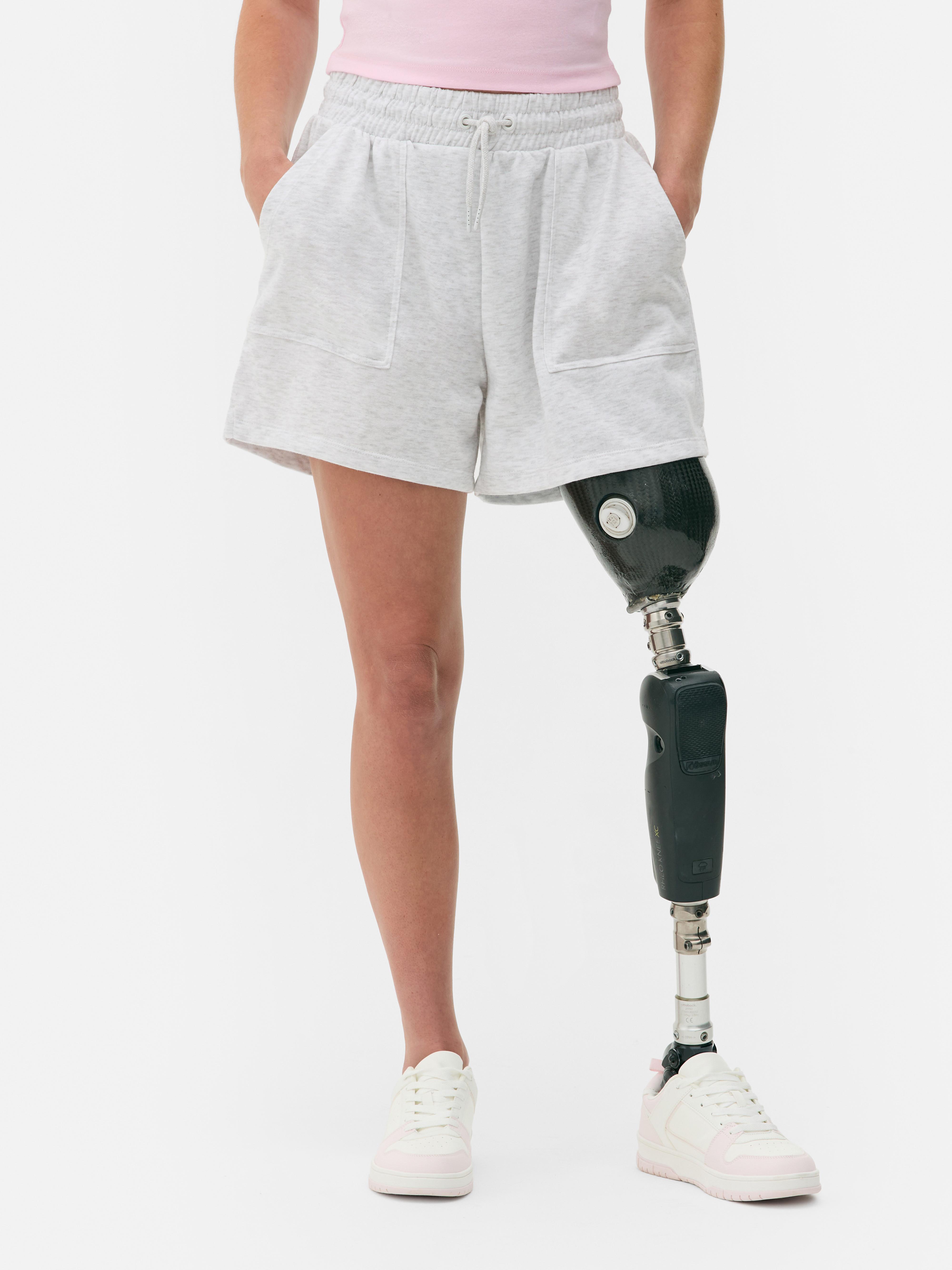 Drawstring Jersey Shorts