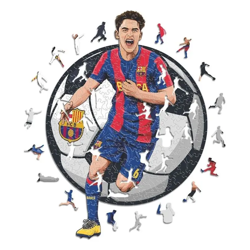 Puzzle Set bestehend aus gleichen Artikeln FC Barcelona