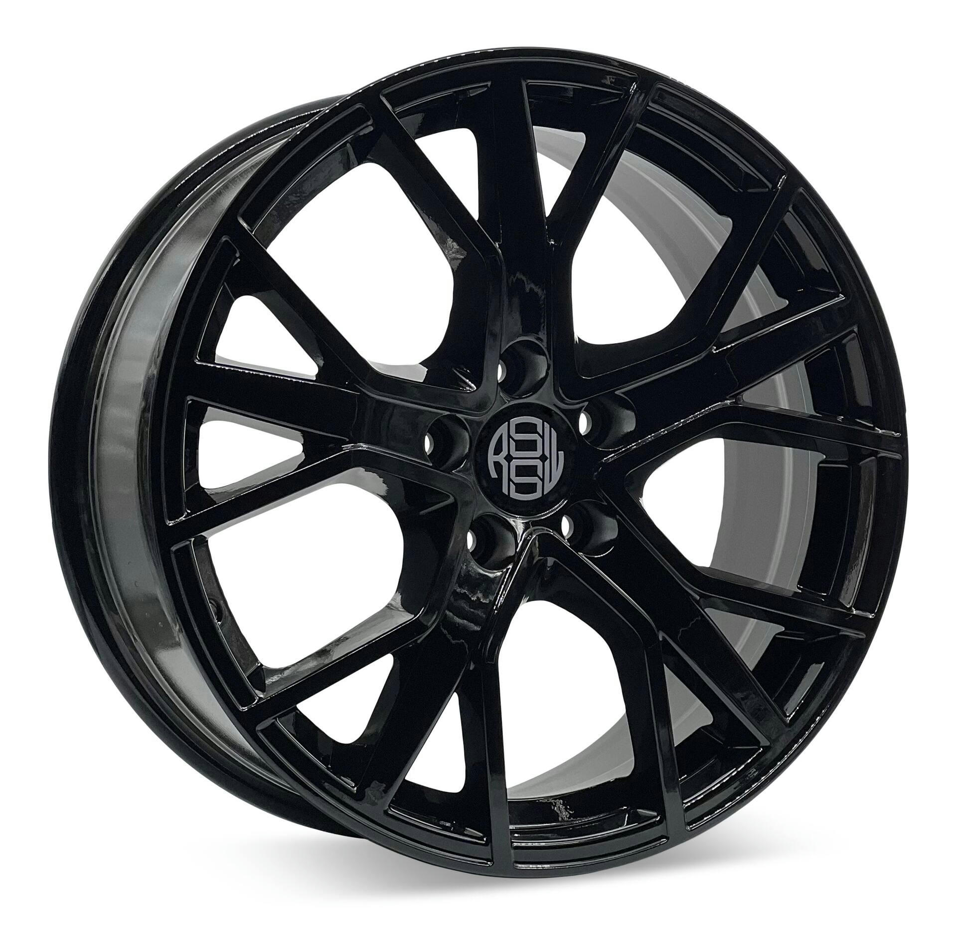 RSSW Quattro Alloy Wheel/Rim, Gloss Black
