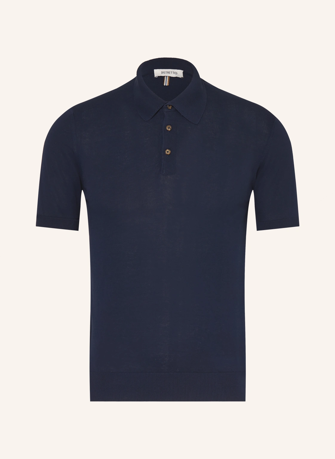DISTRETTO 12 Strick-Poloshirt CARRARA
