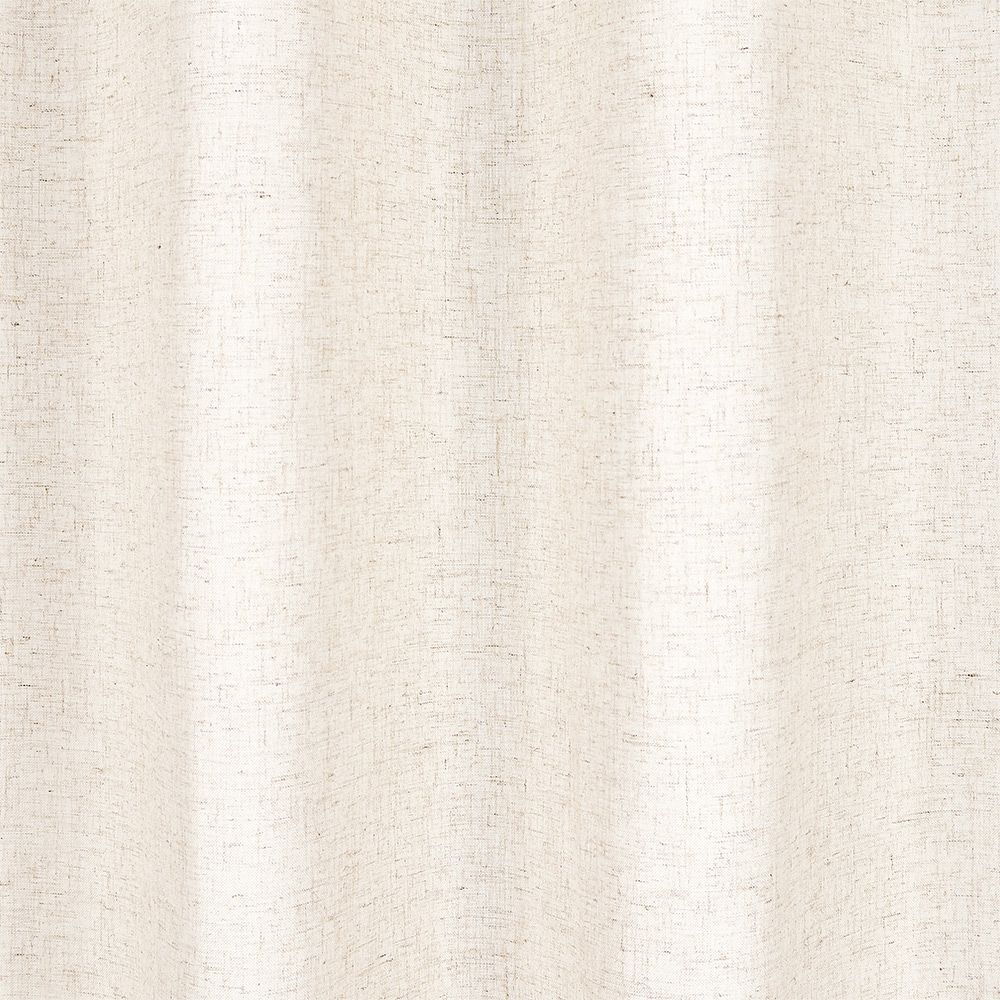 Rideau polyester 140x240cm effet lin beige
