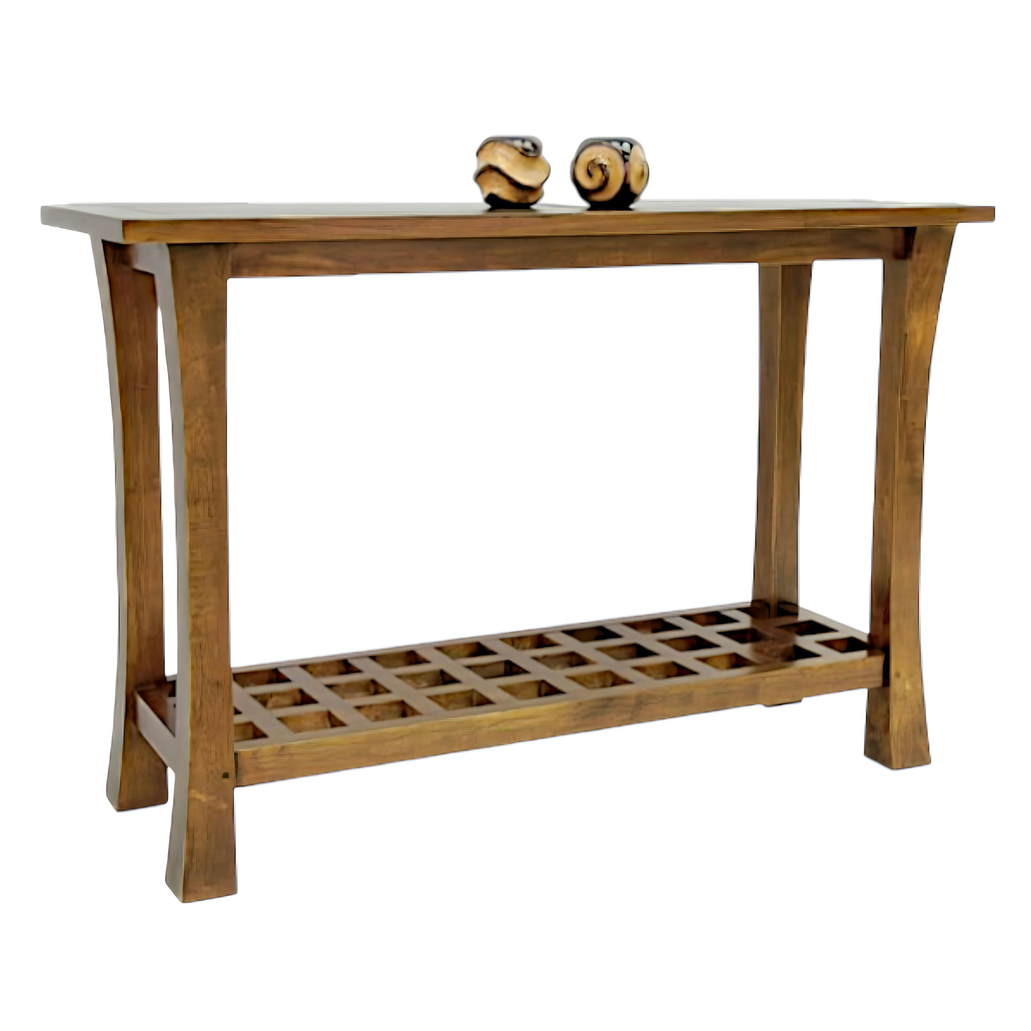 Console hévéa 115cm MAORI