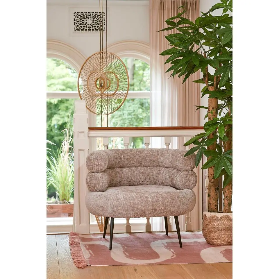 Mica Decorations Jorck Plantenmandenset - H24 x &Oslash;26 cm - Beige