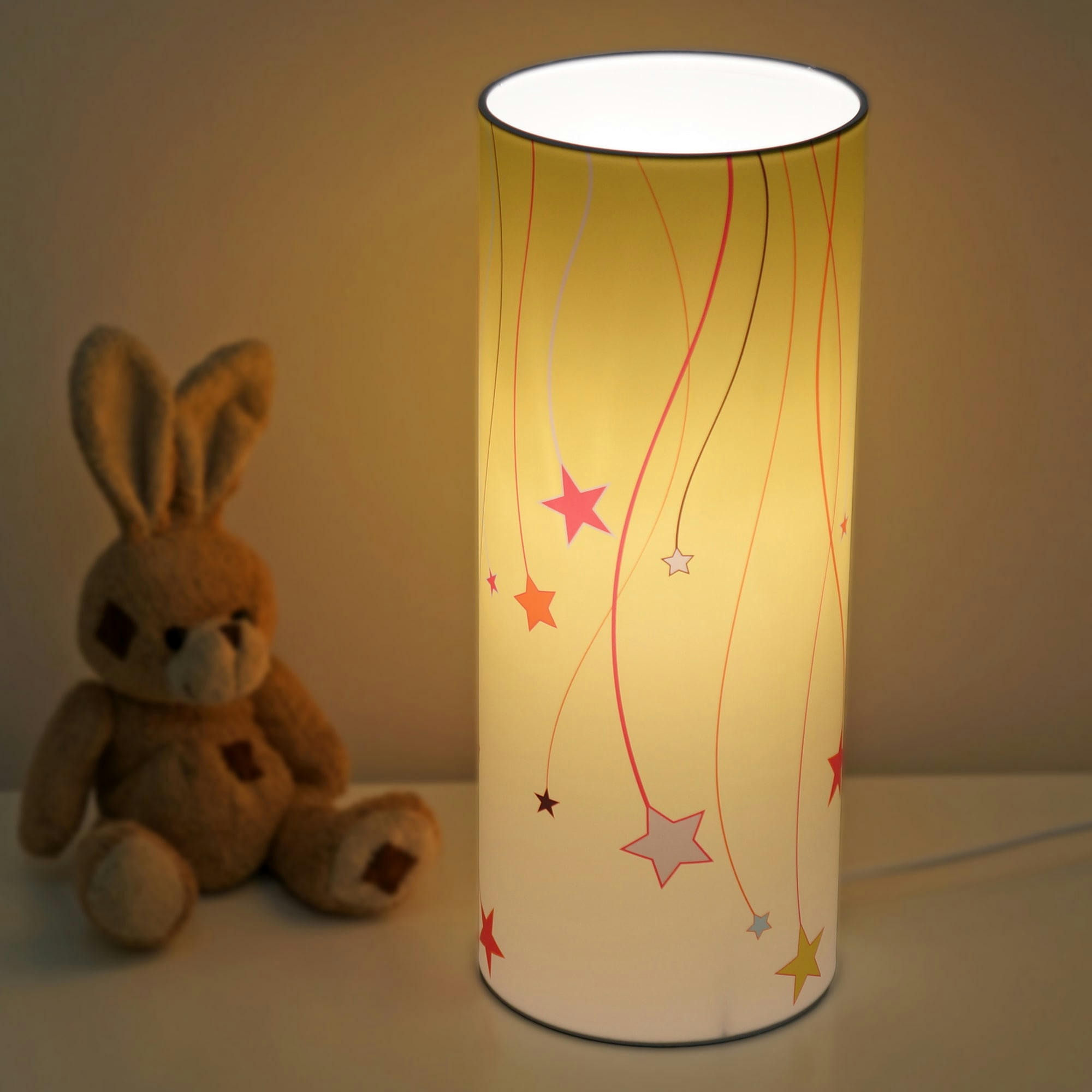 - Lampe à poser Etoiles Jaune 30cm