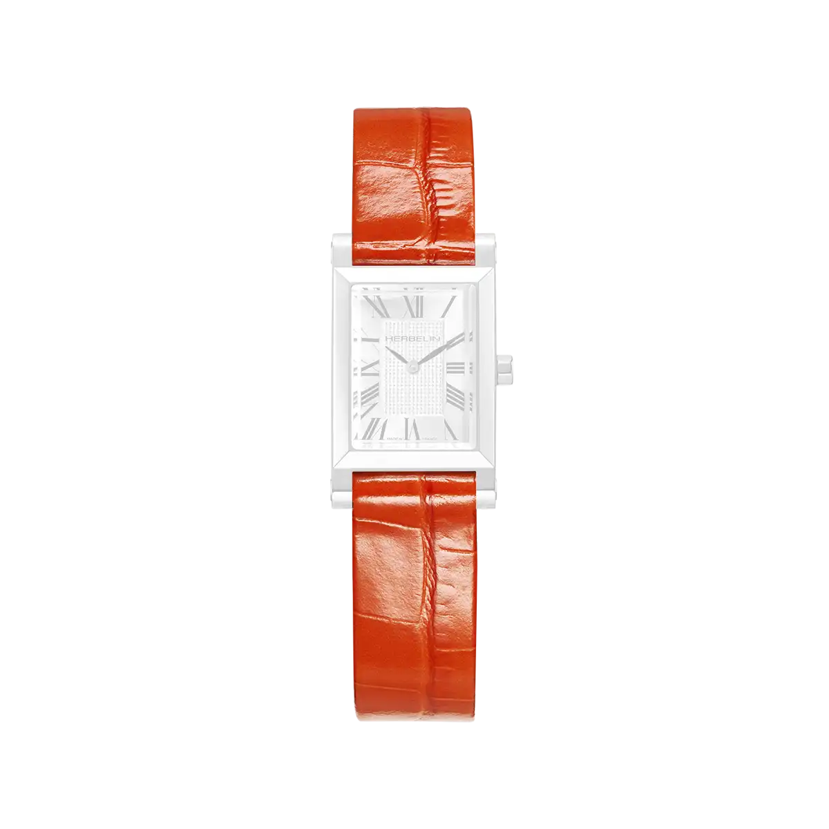ANTARÈS – BRACELET – FAÇON CROCO ORANGE