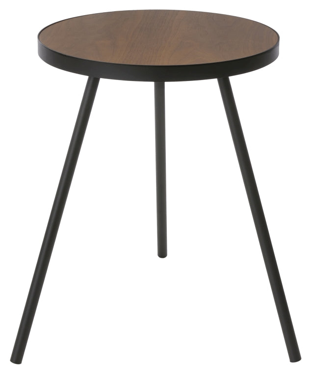 Yamazaki Bijzettafel Rond - Tower - Zwart