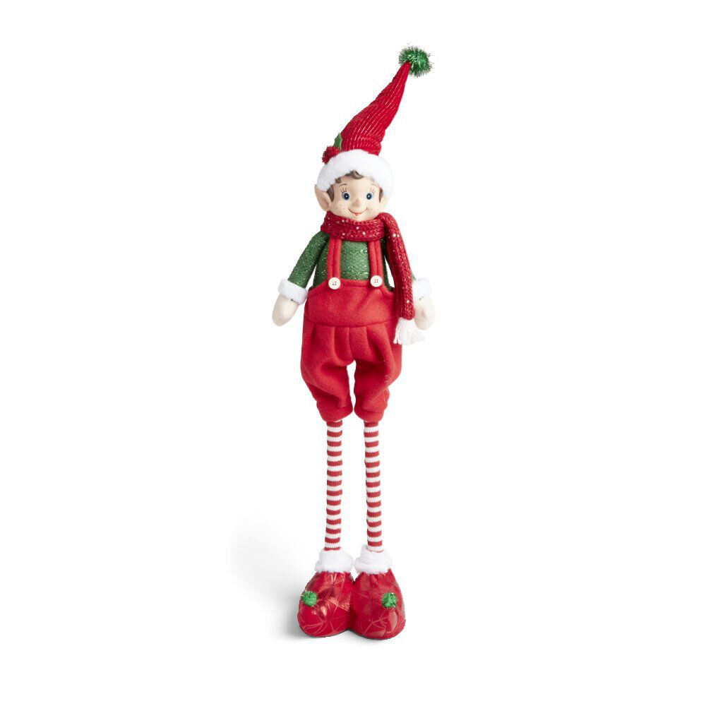 Décoration lutin farceur jambes extensibles H80cm