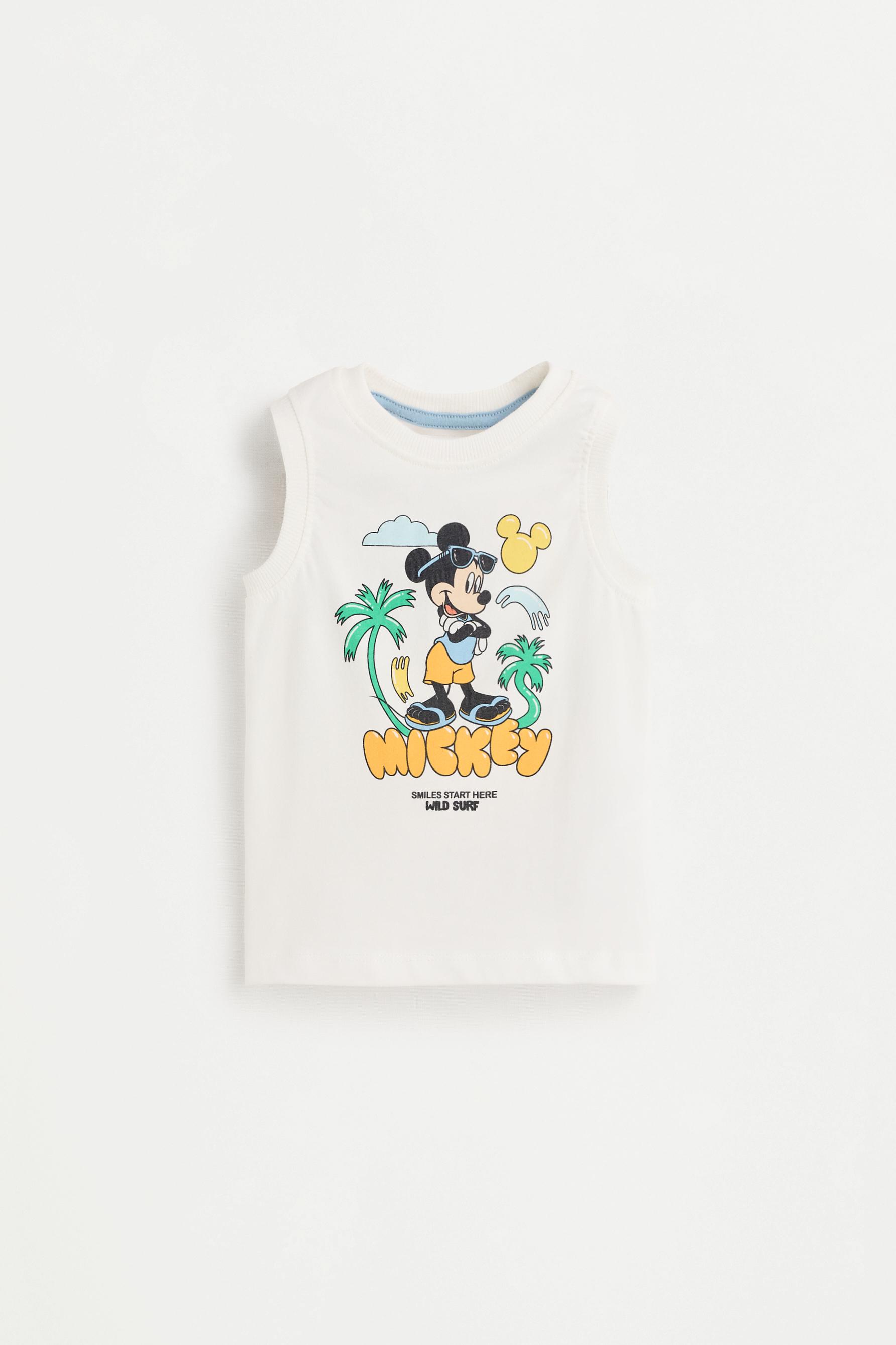 Set Minnie Mouse ©Disney camiseta sin mangas y bermuda