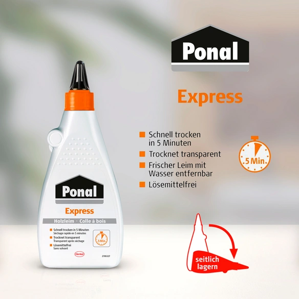 Holzleim »Express«, halbtransparent, 550 g
