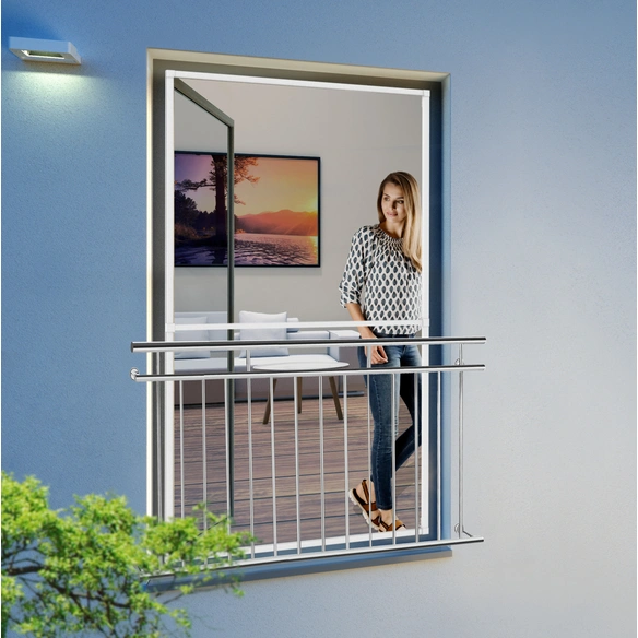 Insektenschutz, IS Expert Rahmen Fenster 120x220 cm, weiss