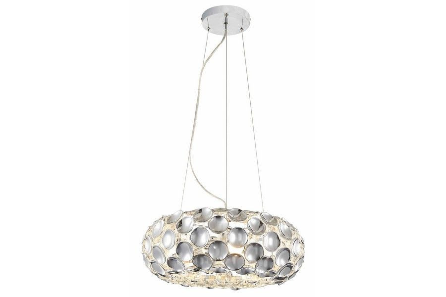 Lampa wisząca chromowana Ontario 3xE14x40W wym: 150x45x45 cm Reality