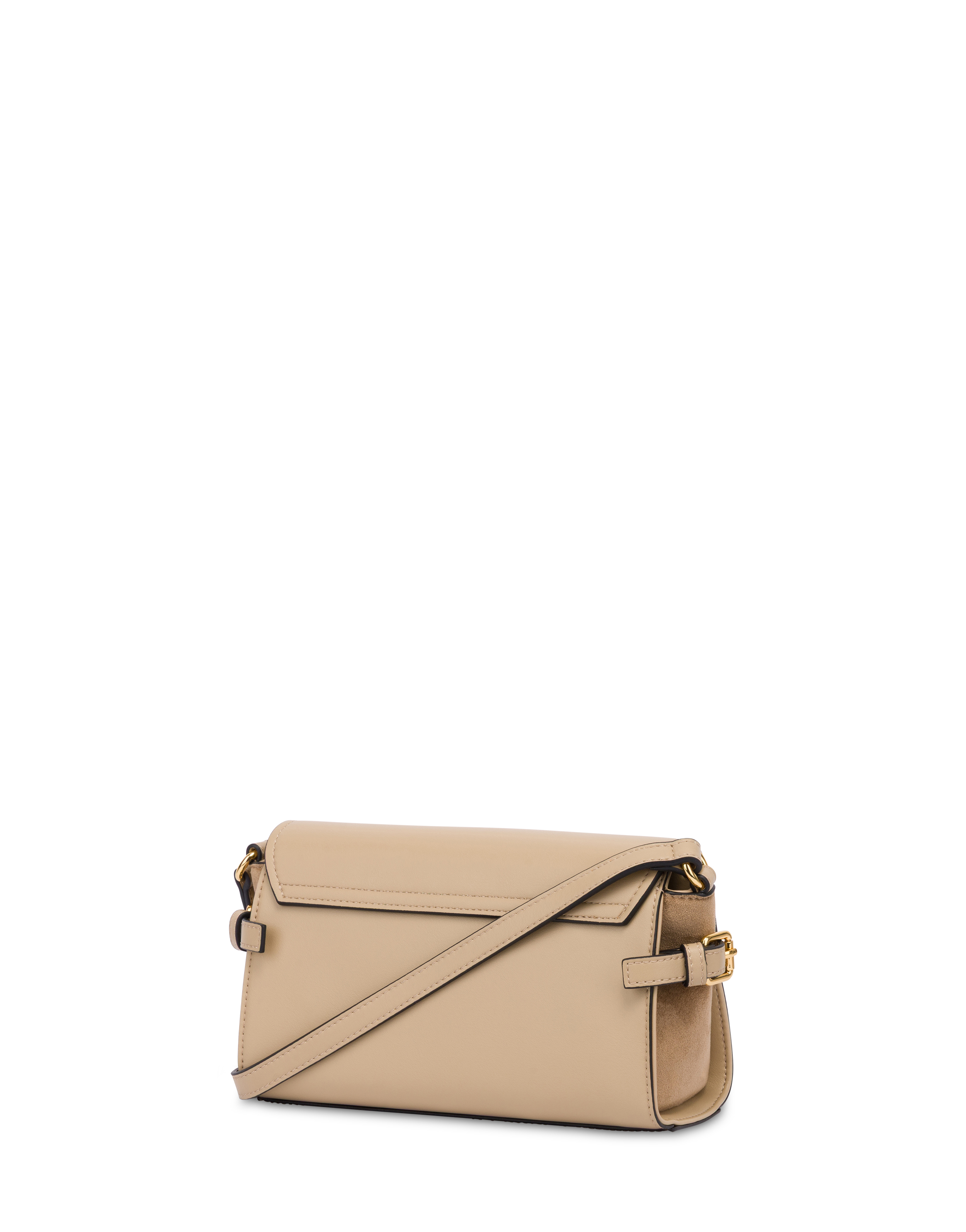 Crossbody Moon In In Plain Pu Taupe/taupe