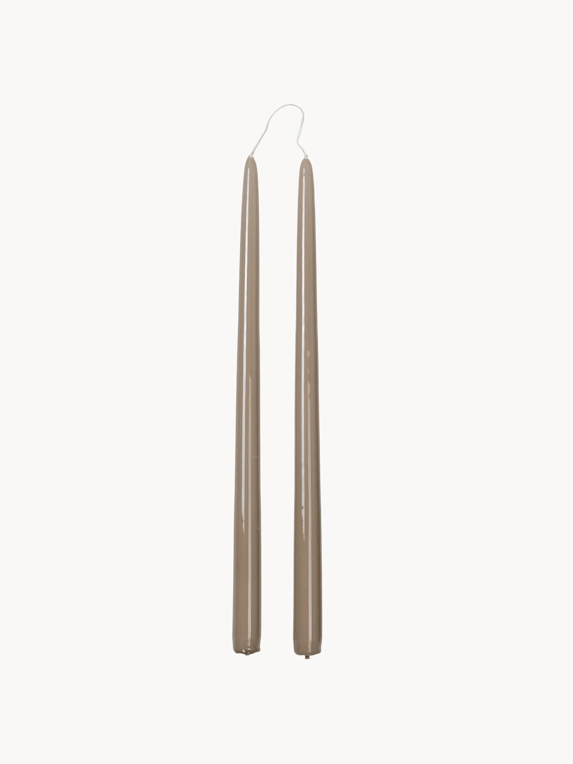 Handgefertigte Stabkerzen Smooth, 4er-Set