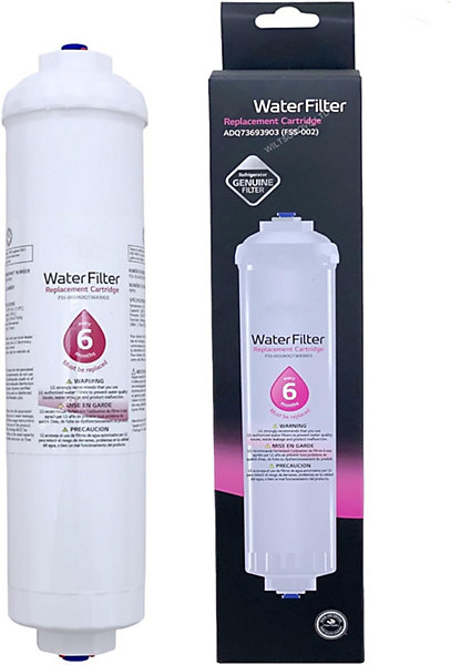 Filtre à eau d'origine pour Réfrigérateur LG ADQ73693901 - ADQ73693903 nouvel embout