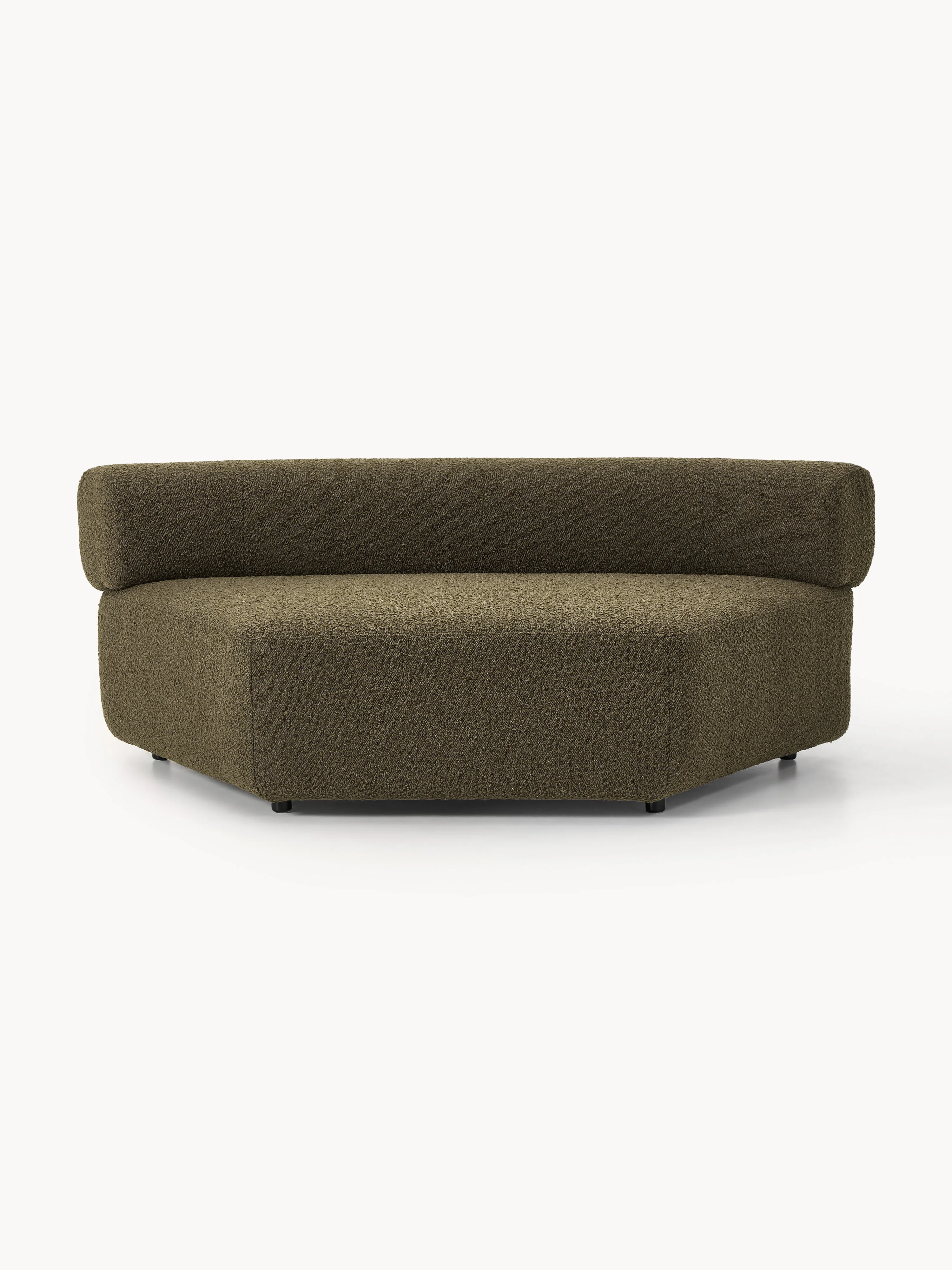 Rundes Bouclé-Eckmodul Anton