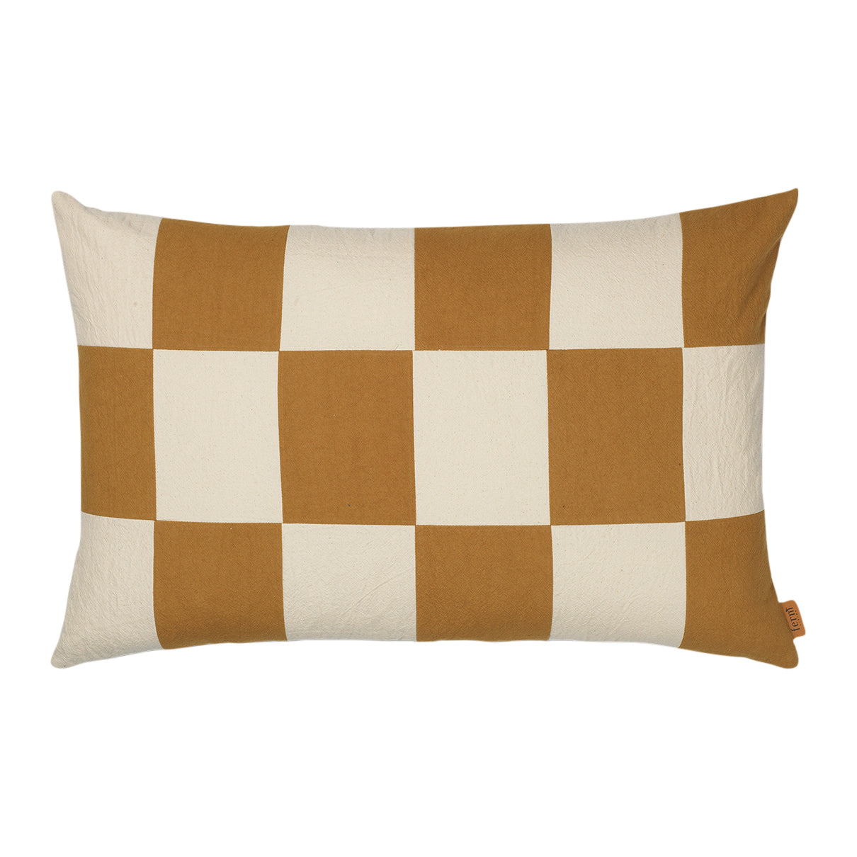 Ferm Living Fold Patchwork Sierkussen - Sugar Kelp