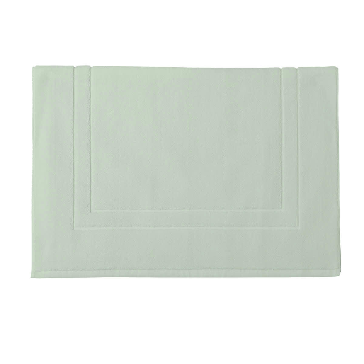 ESS-CADRE - Tapis de bain en coton vert 60x90