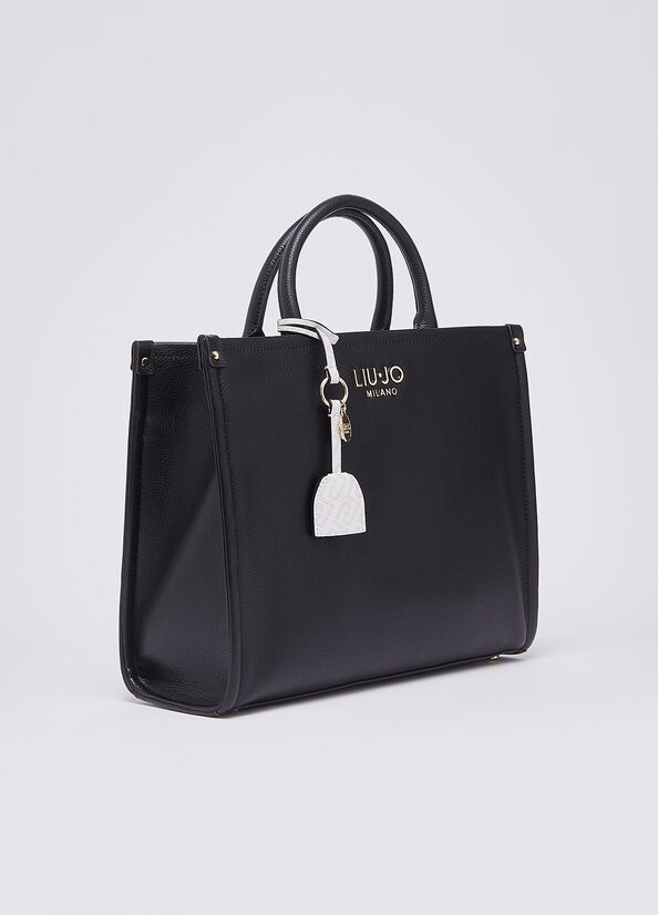 Borsa a mano media con charm