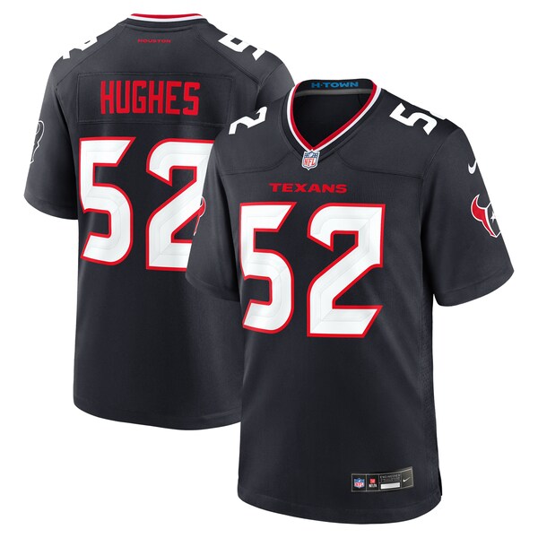 Jerry Hughes Houston Texans Nike Team Game Jersey -  Navy