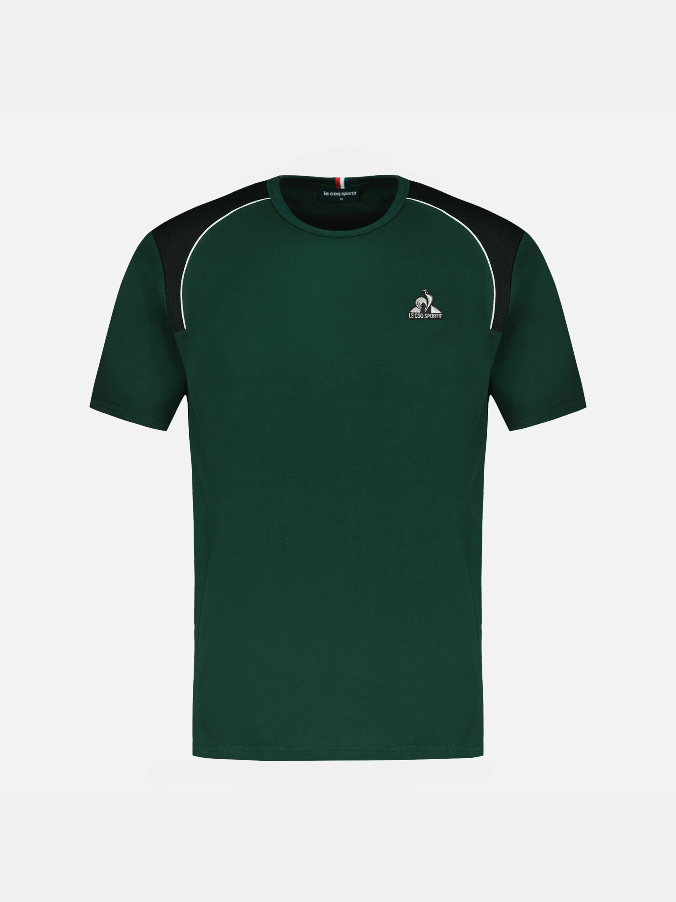 T-shirt Coq d'argent en jersey de coton avec détails texturés