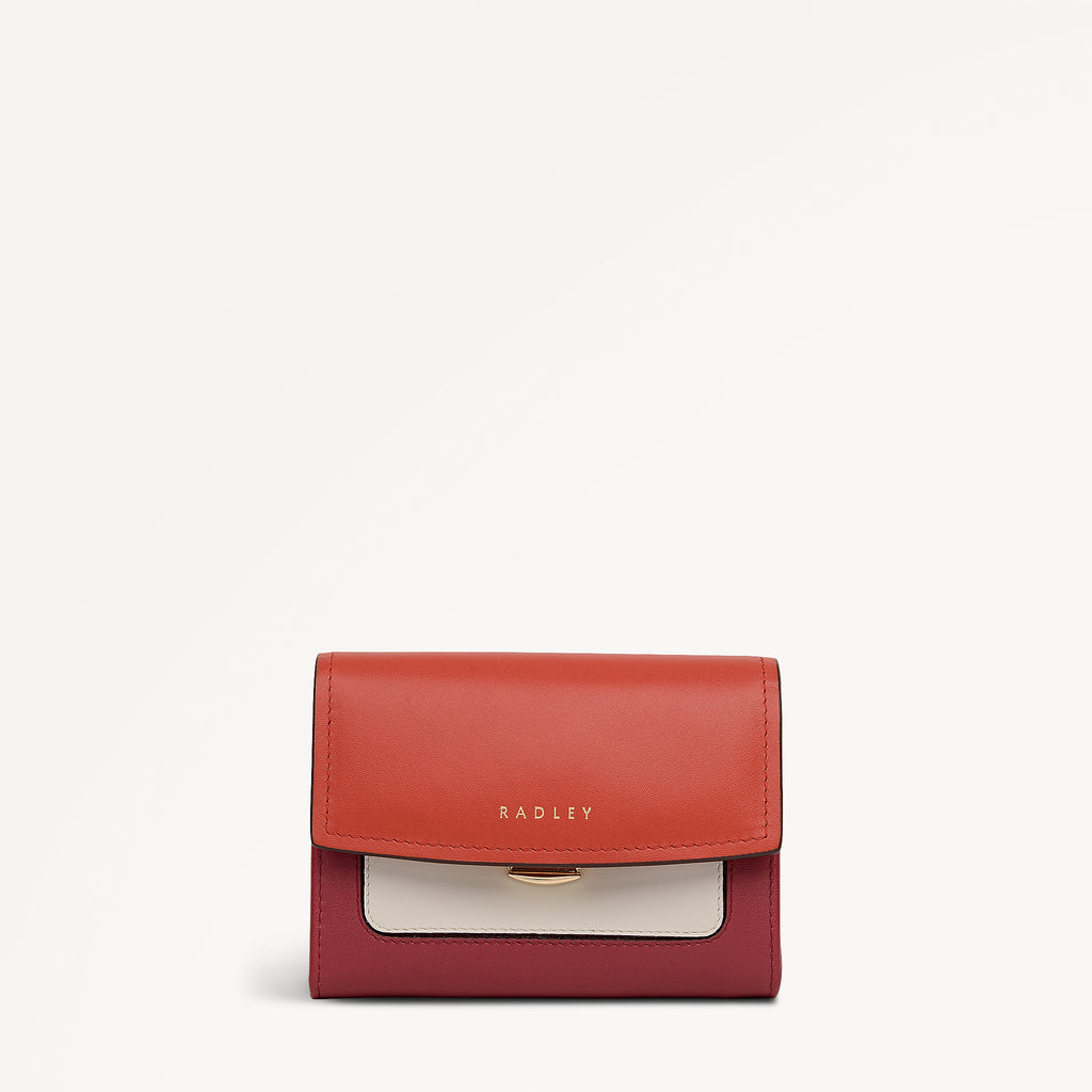 Albert Road - Colourblock Medium Flapover Purse - OSE15114