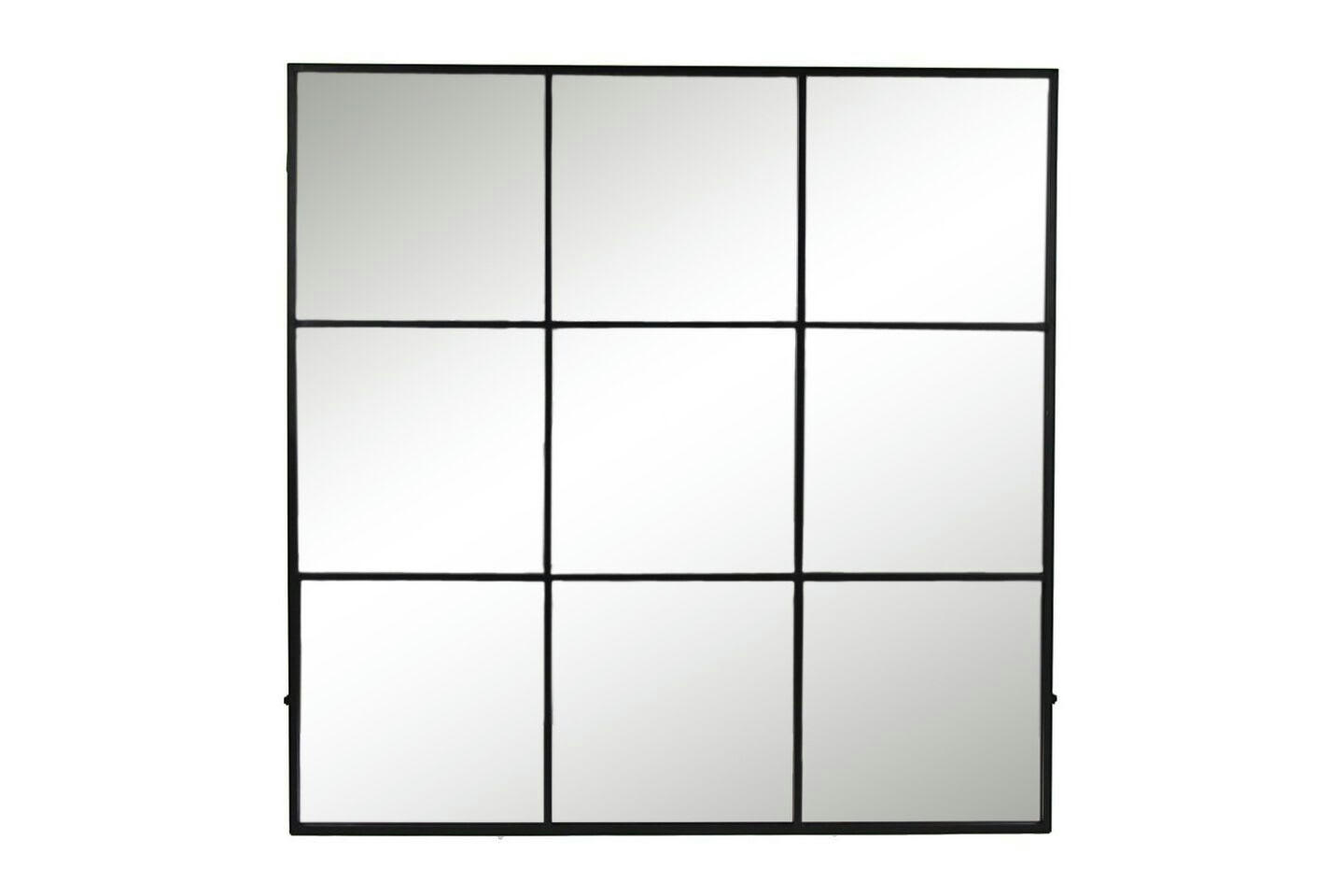 PALACE - Miroir en métal noir