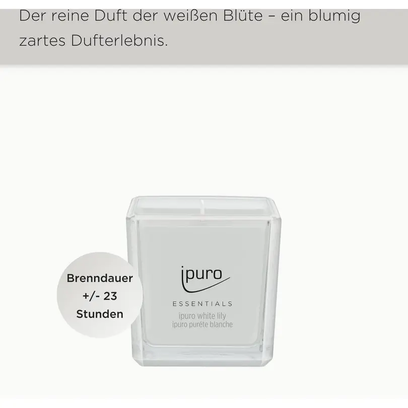 Duftkerze ipuro