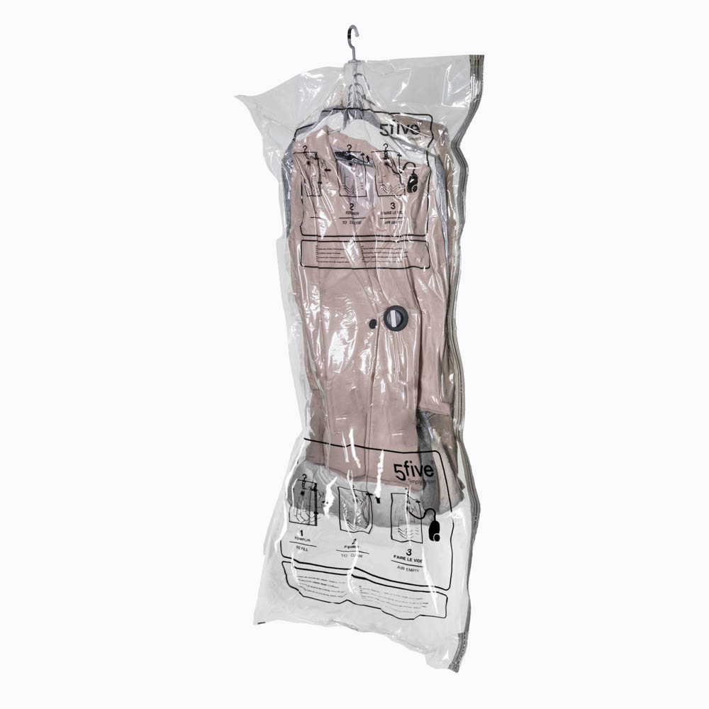 Saco de arrumação em vácuo tamanho l