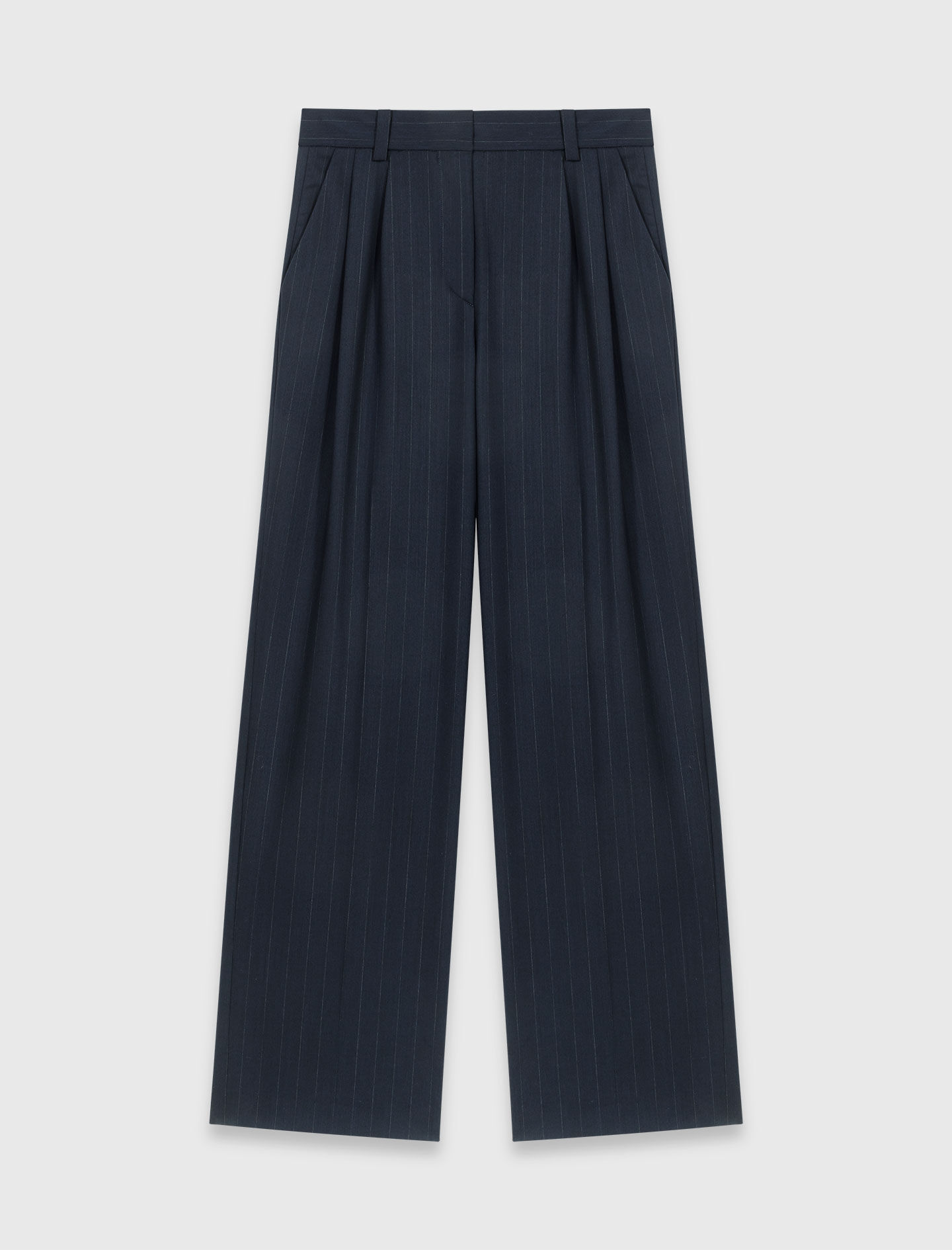 Pantalon de tailleur à rayures