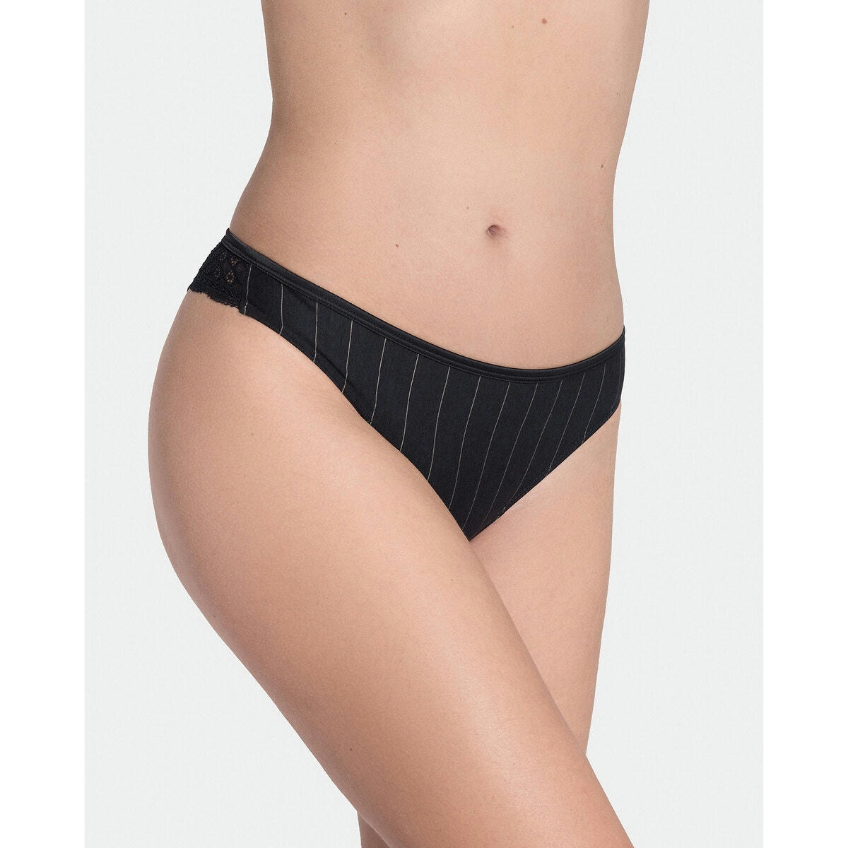 Tanga en lyocell/coton