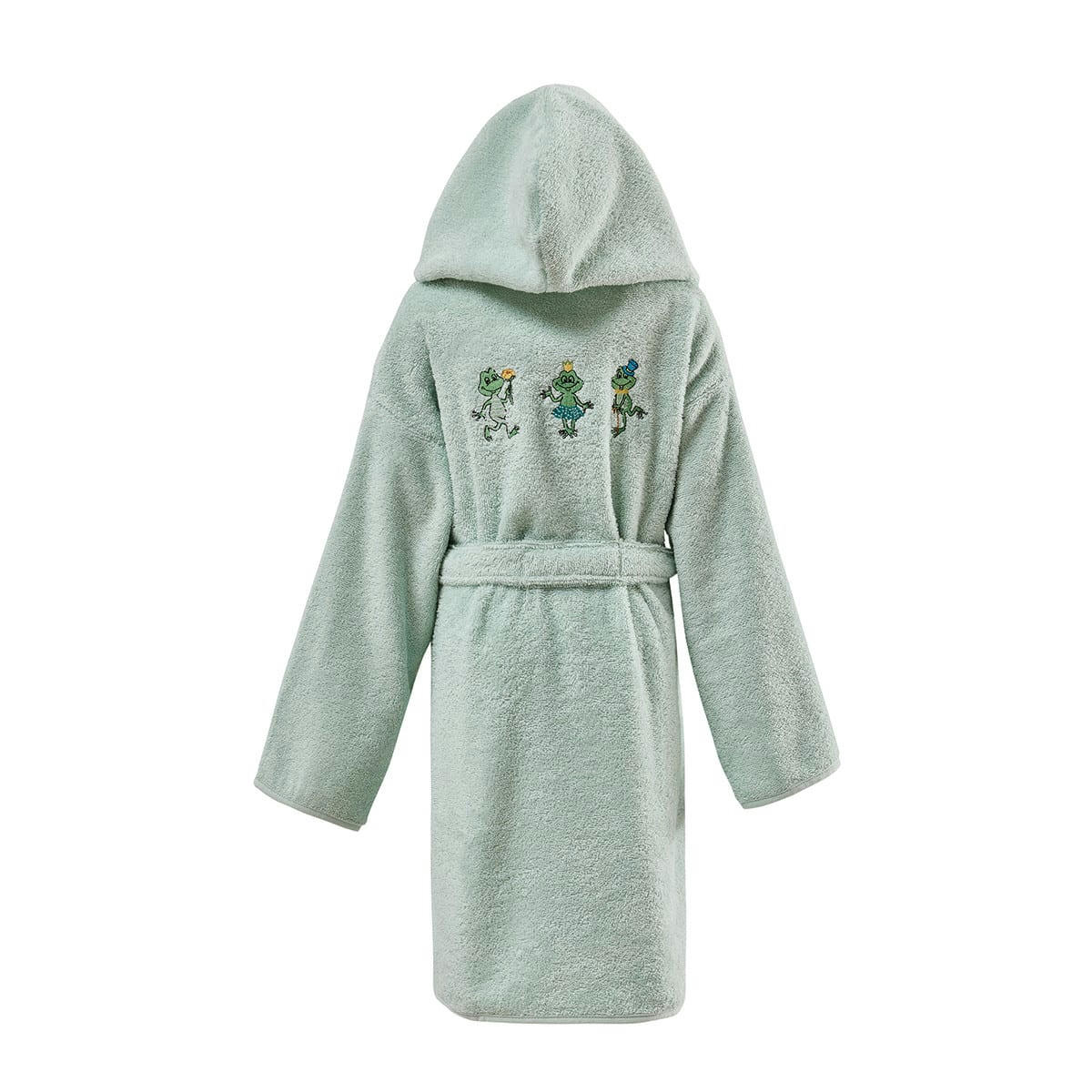 KERMY - Peignoir de bain enfant 450 g/m²  menthe 02 ans