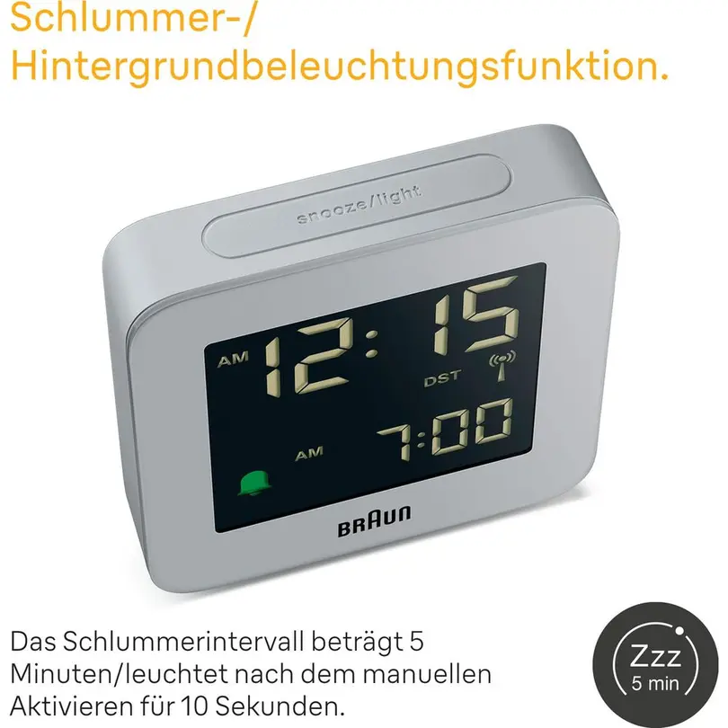 Wecker Braun
