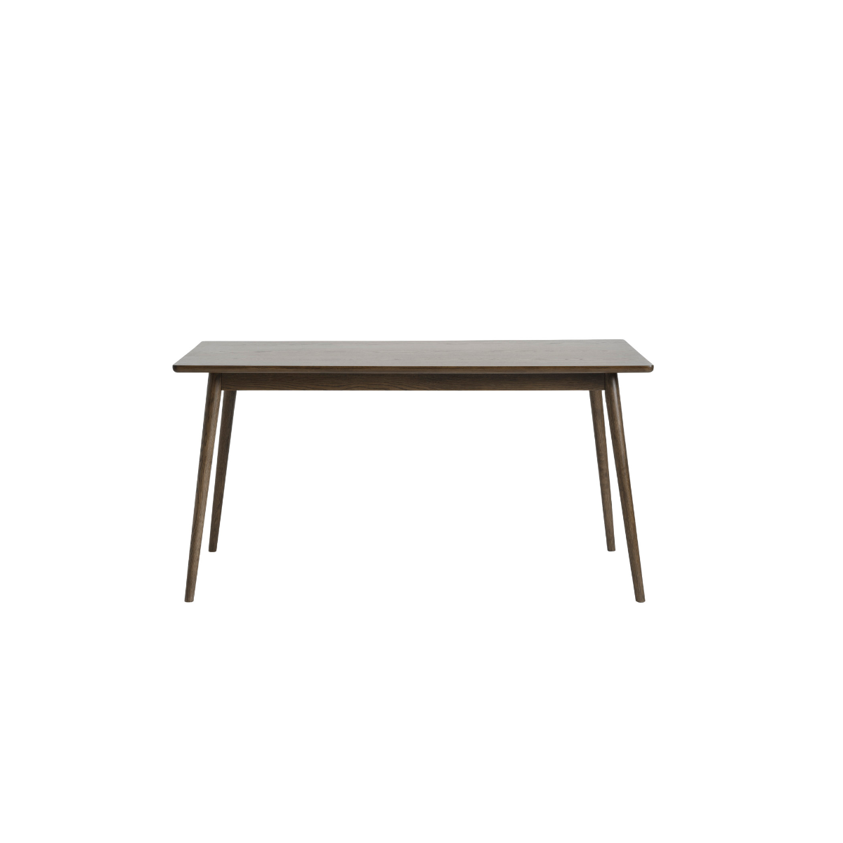 Rebellenclub Eetkamertafel Yass - 150 x 90 cm - Smoked Eiken