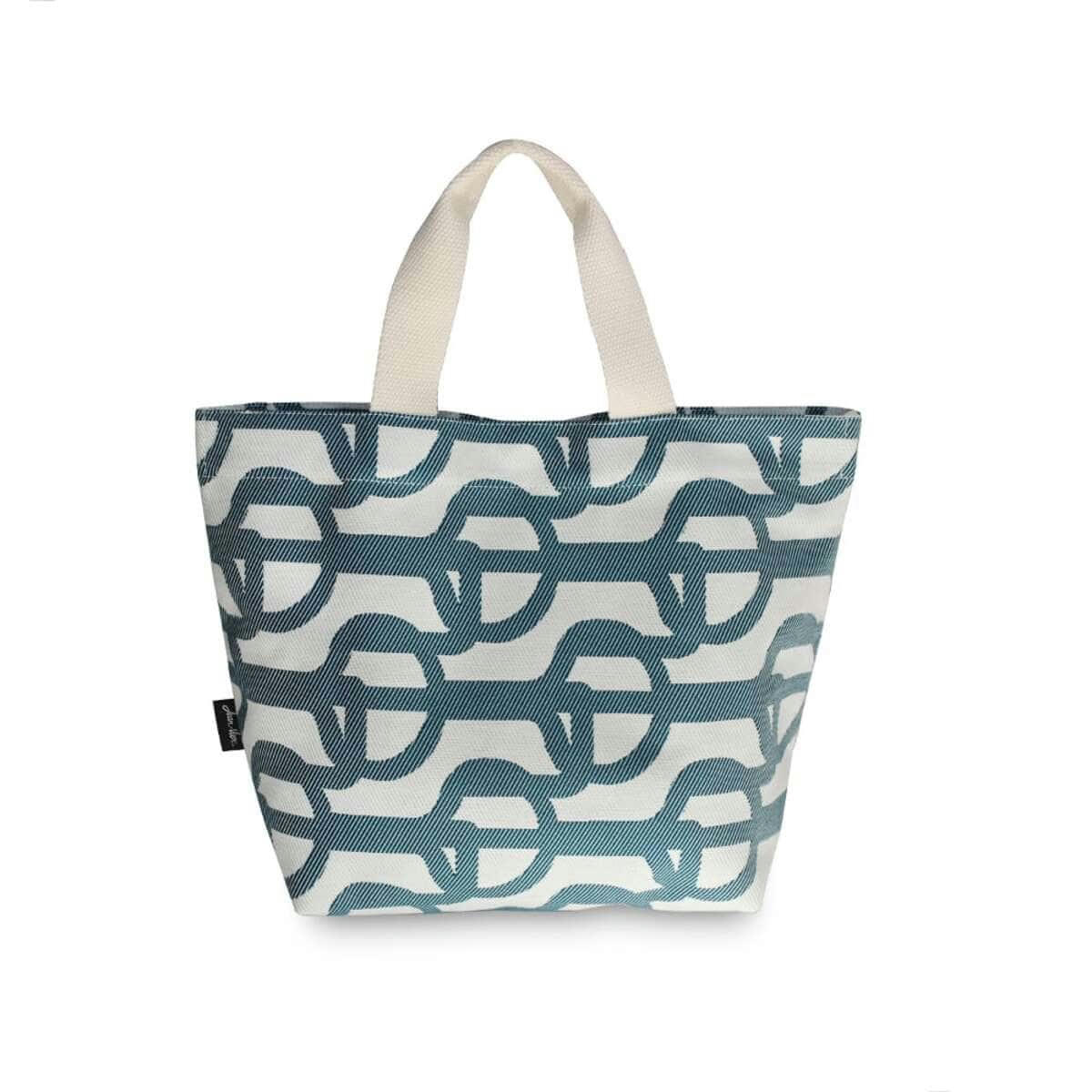AMARRA - Sac coton Bleu 42x30x13 cm