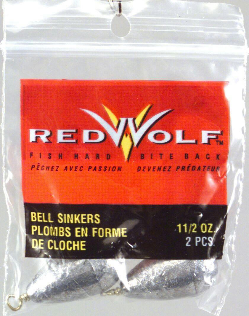 Red Wolf Bass Casting Sinkers