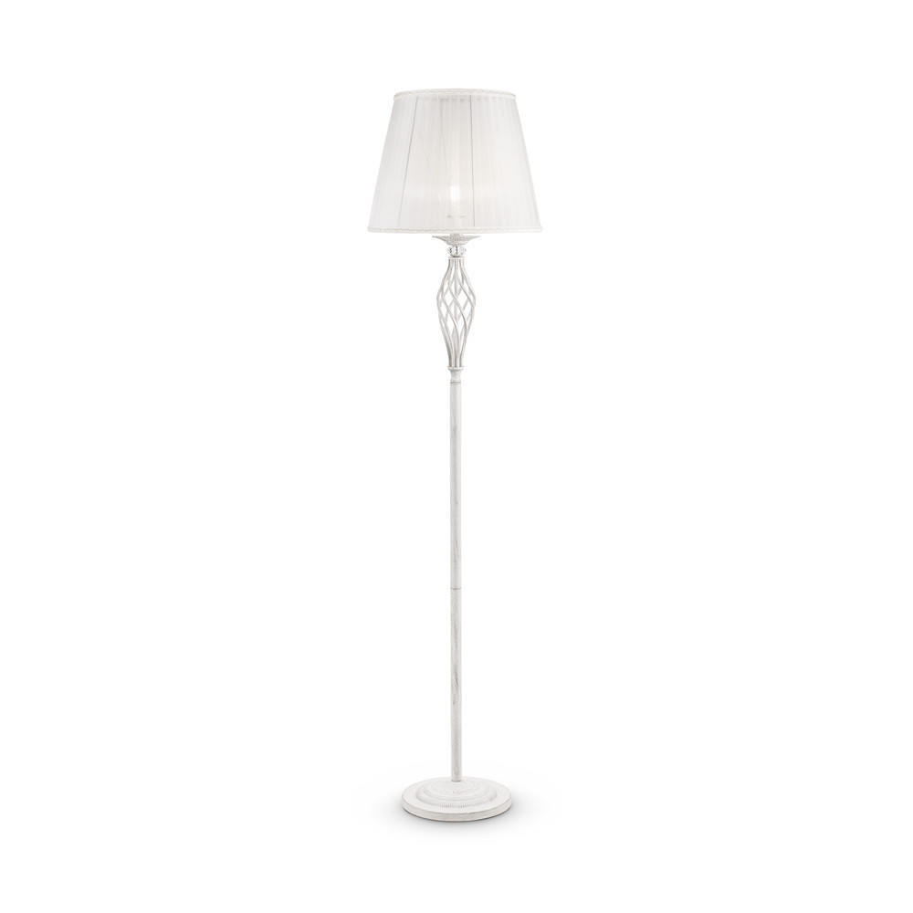 Lampa podłogowa biała GRACE 1xE14x40W wym:165x38x38cm Maytoni