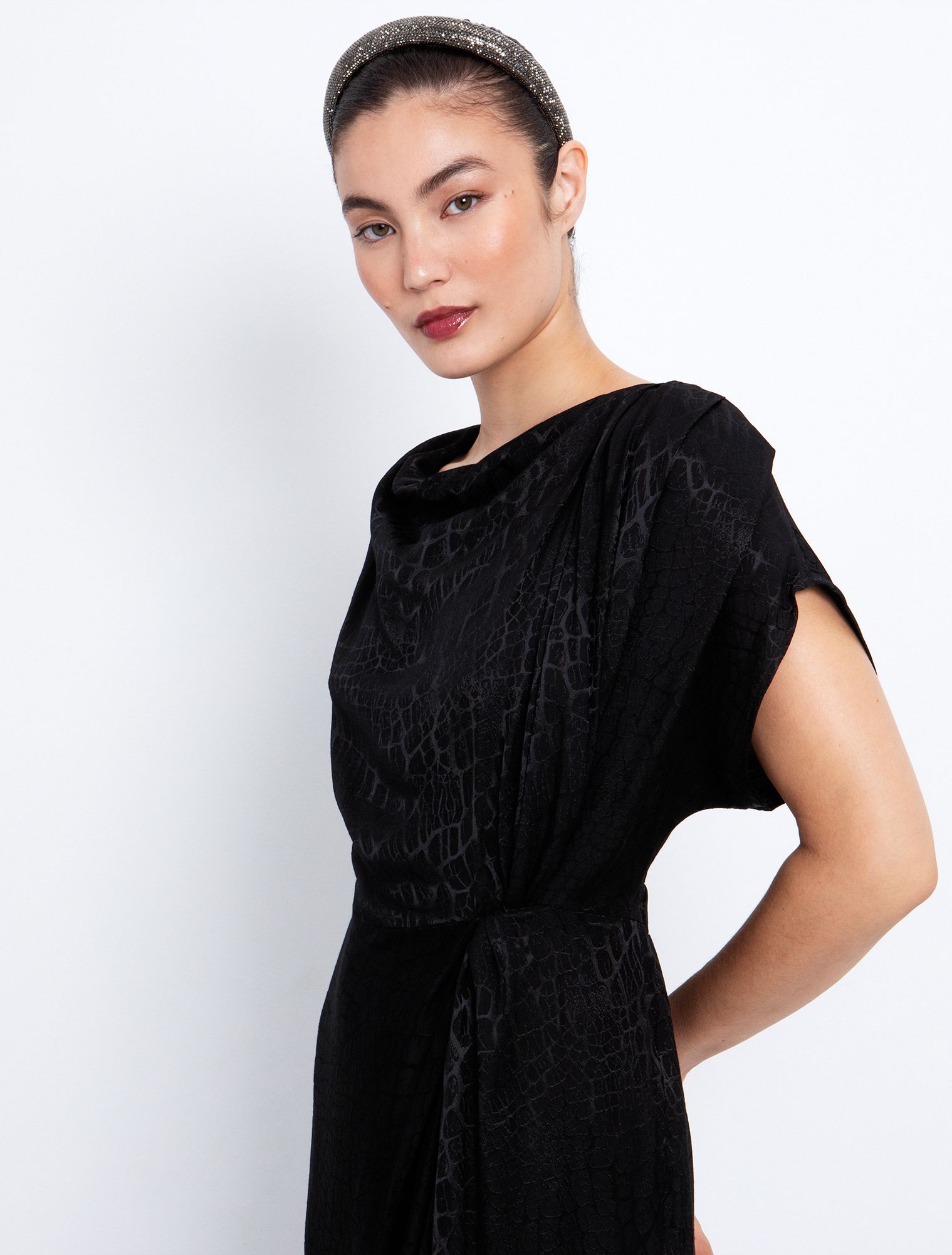 Ζακάρ φόρεμα κροκό