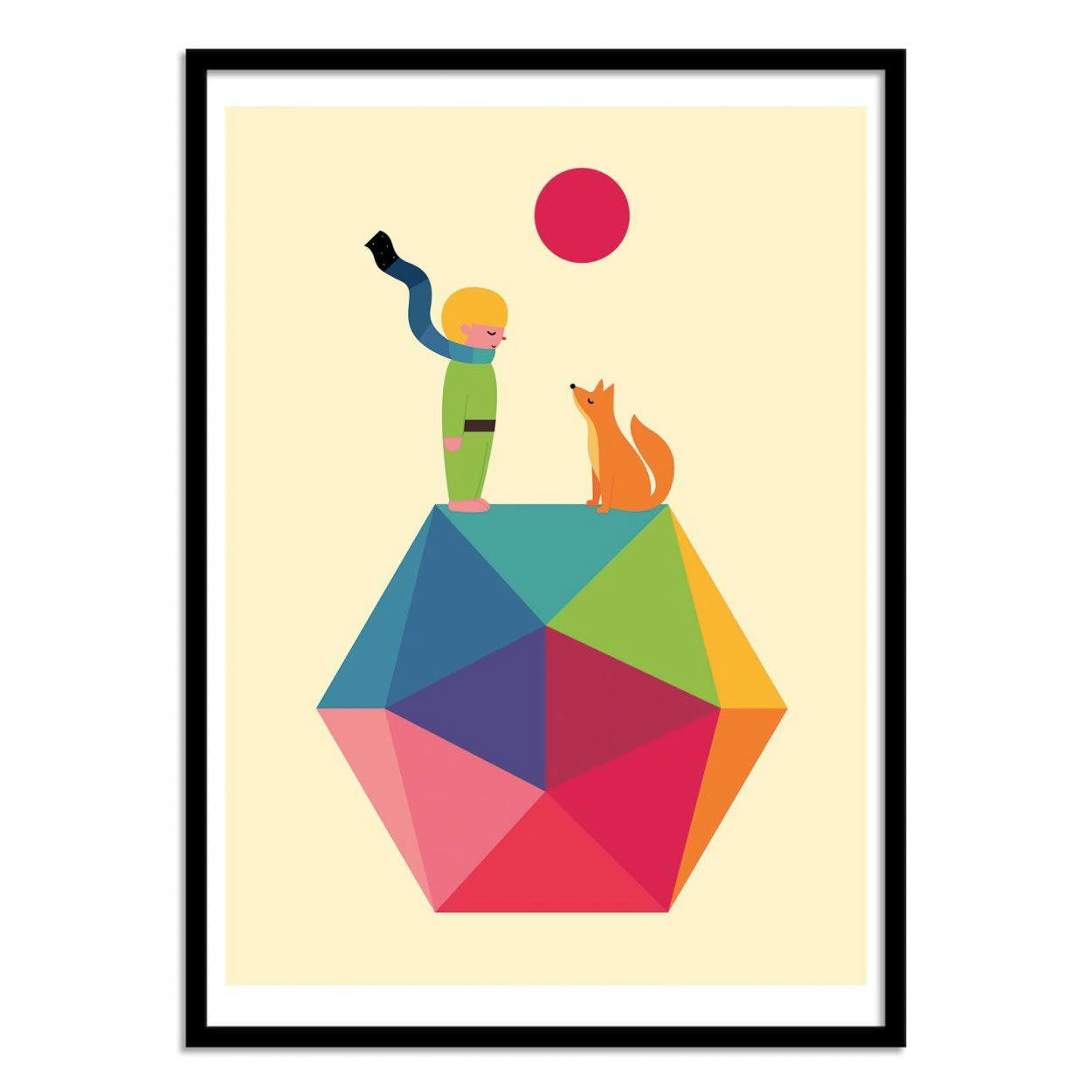 ANDY WESTFACE - ONCE UPON A TIME -  Affiche d'art 30 x 40 cm