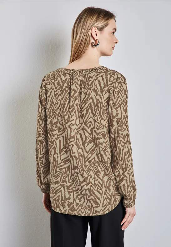 Bedruckte Bluse