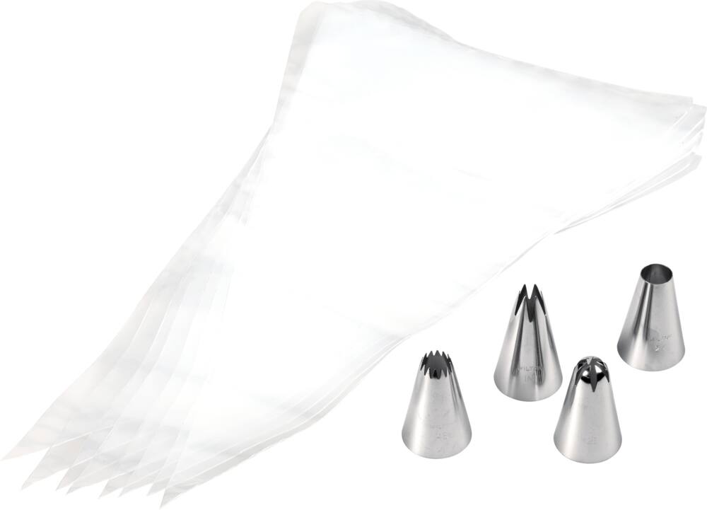 Wilton Stainless Steel Cupcake Decorating Set, 12-pk